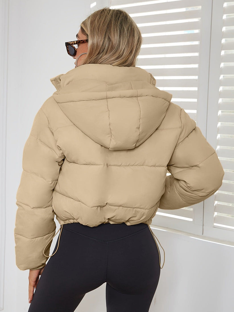 Venna | angepasste jacke mit tunnelzug