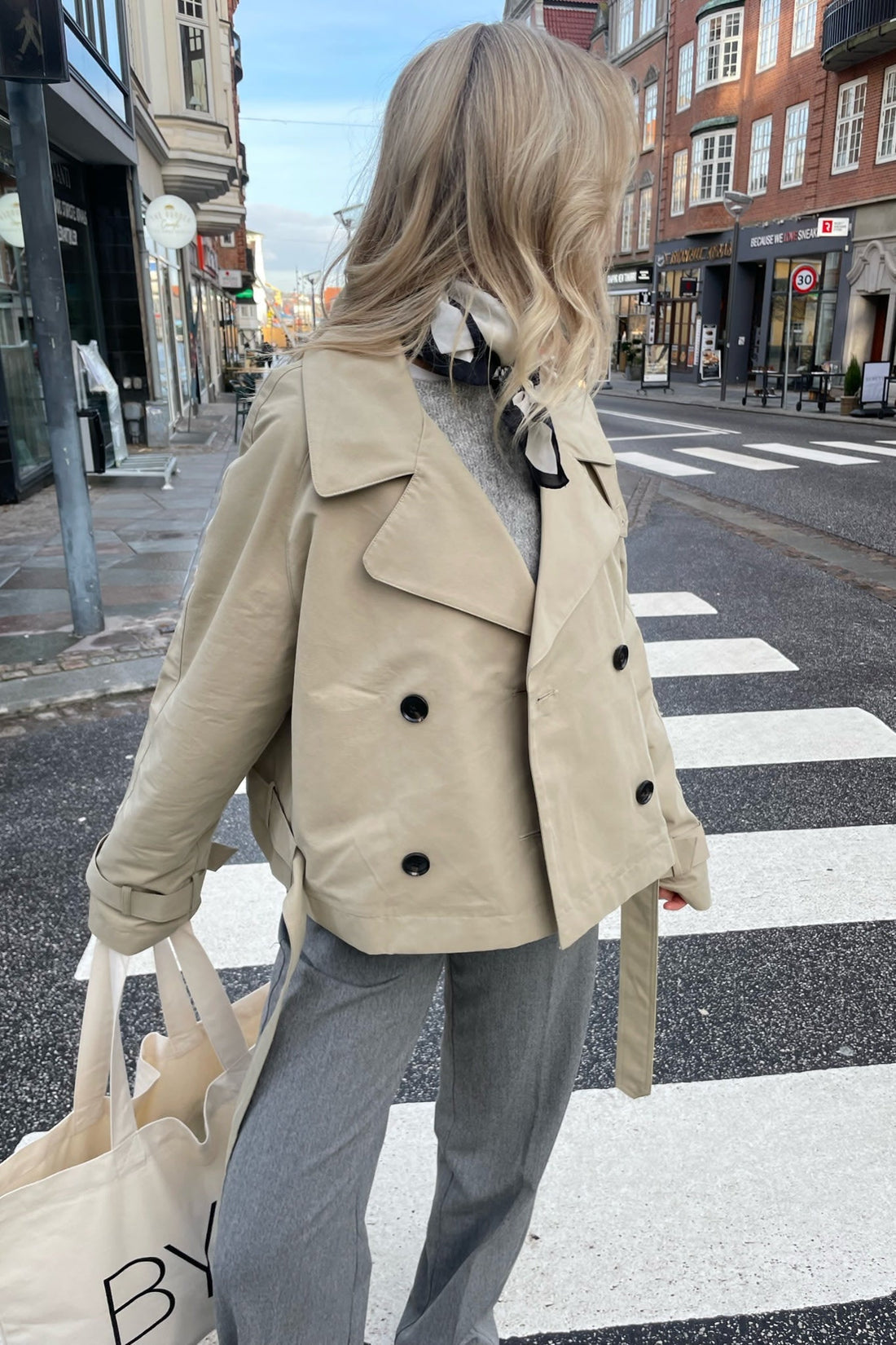 Athena | damen-trenchcoat in beige