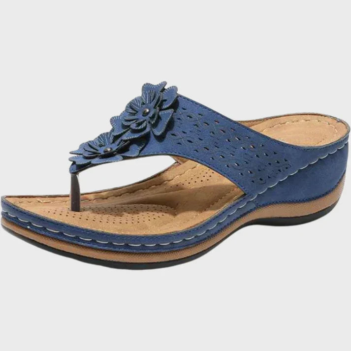 Trendige damen-flipflops