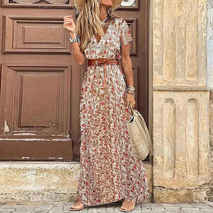 Wendy - langes boho-kleid